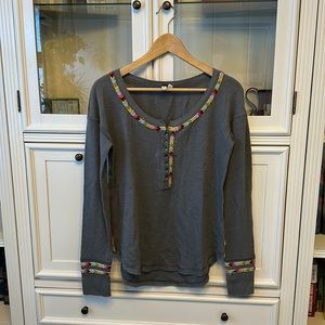 Free people Henley top